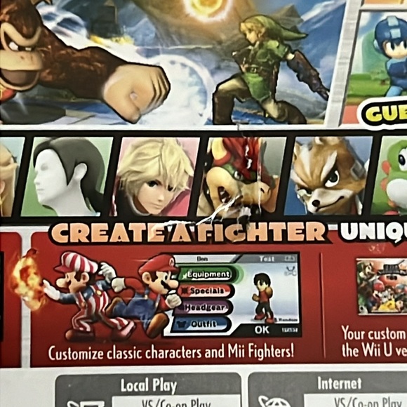 Super Smash Bros 3DS Game Case - Picture 3 of 5